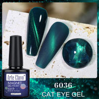 Arte Clavo-Gel magnético para uñas, esmalte semipermanente para manicura, UV, LED, Ojo de gato, rojo y verde - details 9