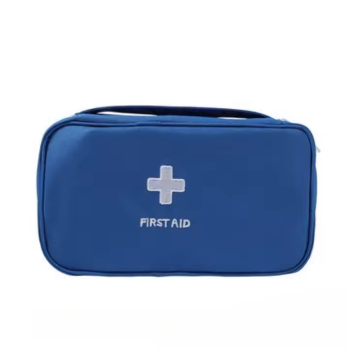 Botiquín de Primeros Ayudos de Salud 2pcs Tela Oxford, Kit de Emergencia Portátil para Viajes, Bolsa de Mano, Bolsa Médica para Exteriores - 1