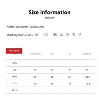 Campana de yoga para mujer - Pantalones deportivos transpirables para correr en gimnasio ajustados con cintura alta y salto de cadera - details 2