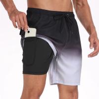 Pantalones cortos de secado rápido para hombre, de poliéster, con entrepierna de 5 pulgadas, para baloncesto y gimnasio, pantalones cortos transpirables con teñido anudado - details 6