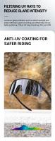 KAPVOE Gafas de Ciclismo con Protección UV400 Gafas de Sol Deportivas para Hombres y Mujeres - details 5