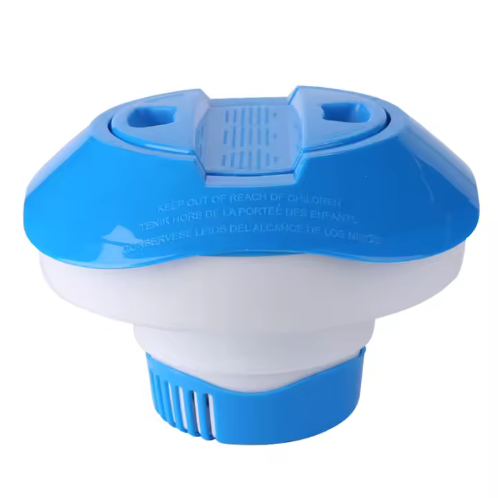 Tabletas de bromo de cloro químico flotante para piscina, dispensador automático, aplicador, suministros para bañera de hidromasaje - 1