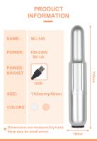 Máquina pulidora eléctrica para uñas, juego de herramientas de manicura y pedicura, portátil, con carga USB - details 2