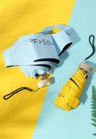 Mini paraguas de cinco pliegues protector solar y protección UV paraguas portátil de moda para hombres y mujeres - details 7