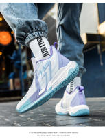 Nueva pareja de zapatillas deportivas de media ayuda, resistentes al desgaste, para baloncesto. - details 11