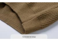 Chaleco De Punto Para Hombre Versátil Y Casual Con Cuello V Sin Mangas Cómodo Y Caliente De Color Sólido Para El Día a Día - details 15