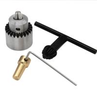 Mini portabrocas de 0,3-4mm, taladro manual, llave T/L, accesorio de pinza, llave de trinquete montada en cono, accesorios - details 5