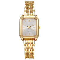 Nuevo Reloj informal con banda de acero para mujer, esfera cuadrada, reloj de pulsera de cuarzo para estudiante - details 23