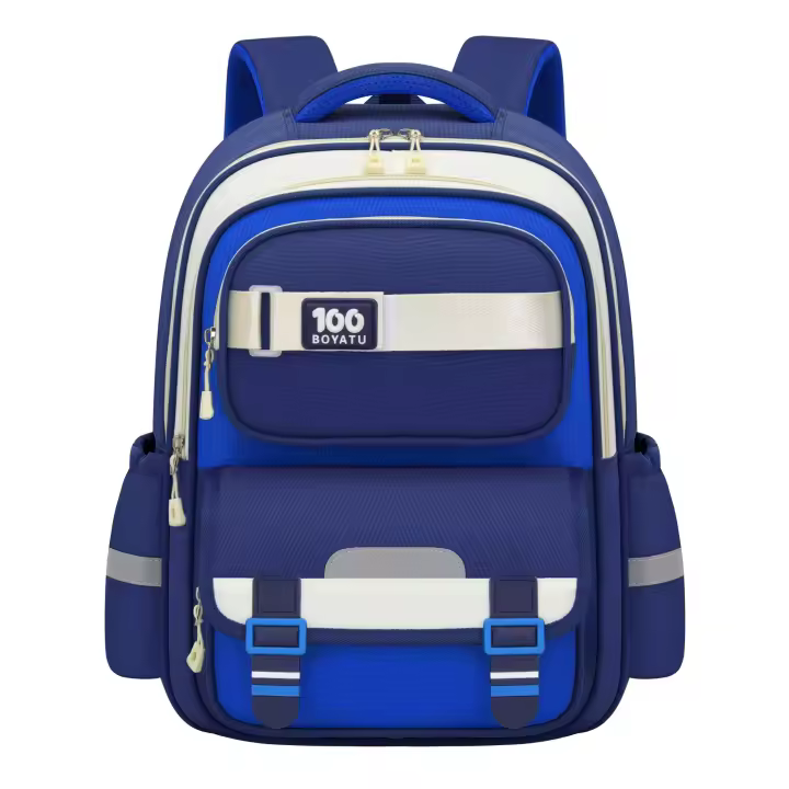 Nuevo estudiante de moda para los grados 1-6, mochila portátil para niños de gran capacidad, multi en uno, a la moda - 1