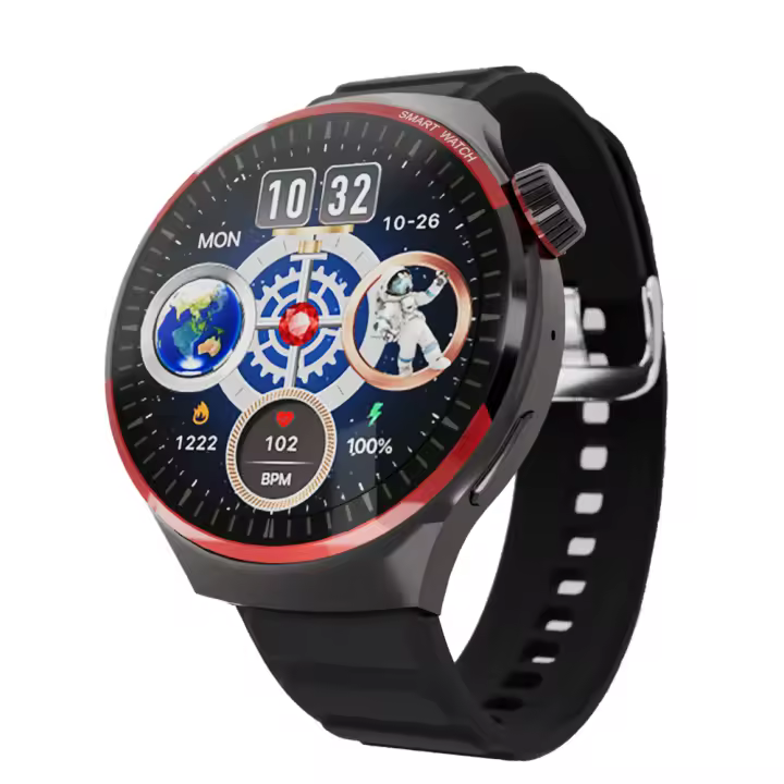 Reloj inteligente HW10 PRO para hombre y mujer, dispositivo con llamada Bluetooth, NFC, detección de ritmo cardíaco, Compatible con sistema Android IOS, novedad de 2025 - 1