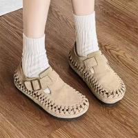 Verano nuevas sandalias de pareja gamuza antideslizante suela EVA zuecos casuales para mujeres y hombres - details 4