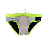 Jessborn-Calzoncillos de baño con copa para hombre, bañador de color tridimensional, pantalones cortos de natación a juego, traje de baño para adultos, playa, primavera caliente - details 10