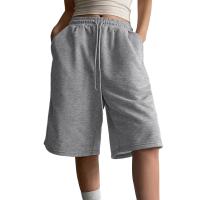 Novedad de Verano Pantalones Cortos para Mujer Moda Informal de Calle Ajuste Perfecto con Cordones - details 0
