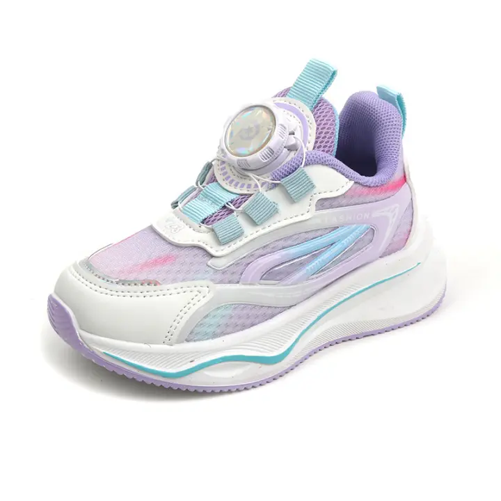 Zapatos Deportivos informales para niños y niñas, zapatillas de malla transpirable para correr y caminar - 1