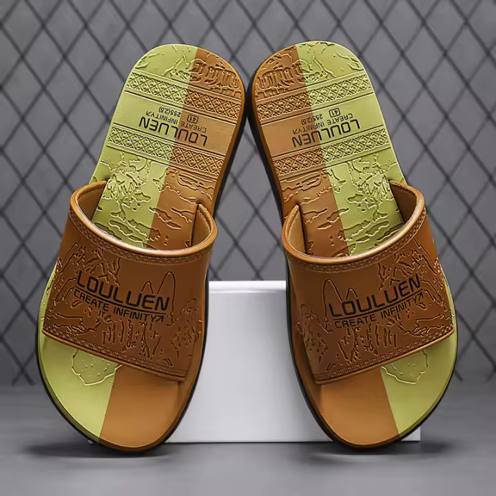Sandalias de Hombre de Moda de Verano Suaves, Antideslizantes, Aire Libre y Interior - 1