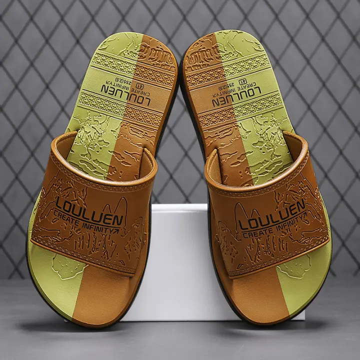 Sandalias de Hombre de Moda de Verano Suaves, Antideslizantes, Aire Libre y Interior - 1
