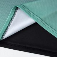 Paquete de 4/1/2 ropa deportiva de secado rápido con gradiente para hombres, ocio para adolescentes, Joker, manga corta, varios tamaños, colores mezclados, para correr y Fitness - details 16