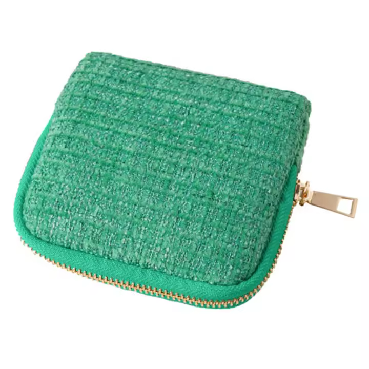 Forro de terciopelo de almacenamiento multicapa, diseño antipérdida, bolsa de exhibición de pulsera, organizador de joyas portátil suave de moda - 1
