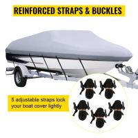 VEVOR-cubierta impermeable para barco, cubierta de amarre de poliéster de grado marino 600D, resistente - details 4