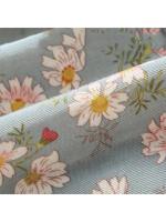 Delantal de lona antimanchas para mujer, delantal transpirable para cocina casera, delantal de trabajo para adultos, delantal Floral con correas ajustables - details 5