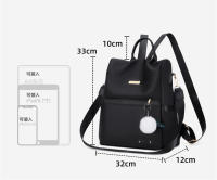 Mochila antirrobo de gran capacidad para mujer, bolso de hombro ultraligero, mochila escolar de viaje - details 2