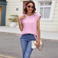Blusa de Estilo Coreano Vintage para Mujer Cuello Redondo, Mangas Cortas, Moda Joven, Tops de Mujer Alta - details 25