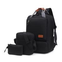 Mochila portátil para estudiantes de gran capacidad mochila portátil para hombres mochila de computadora multifuncional de tres piezas - details 2