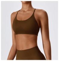 Camisola Deportiva Sin Espalda Top de Deportes Ajustado para Mujeres Absorbente de Choques - details 19