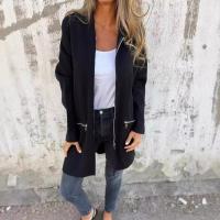 Chaquetas con capucha para mujer, abrigos de color sólido, sudaderas con capucha para mujer, moda de otoño - details 5