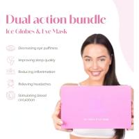 Máscara de Ojos de hielo para cara y cuello, mascarilla de ojos para ojeras, hinchazón, estiramiento de la piel - details 1
