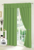 Elegante Cortina Verde Cortina Blanca Pura de Algodón Semi Tamaño 140*180CM - details 4