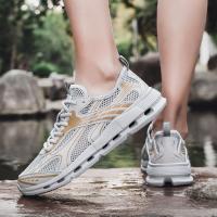 Zapatillas de senderismo para hombre, zapatos para correr, acampar, deportes al aire libre, zapatos transpirables para vadear - details 4