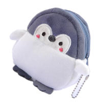 Bolso pequeño de peluche con diseño de pingüino para mujer - details 4