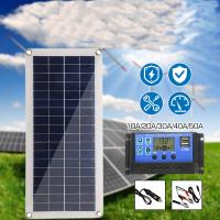 Kit de Placa Solar Controlador de Célula Solar 12V 10A-100A Ideal para Teléfono, RV, Coche, Caravana, Casa de Camping al Aire Libre - details 2