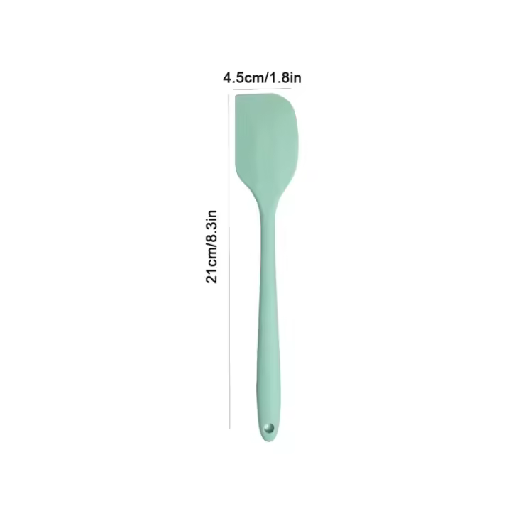 Espátula de crema de silicona Espátula de mantequilla antiadherente Herramientas para hornear de cocina resistentes al calor Herramientas para hornear pasteles de bricolaje - 1
