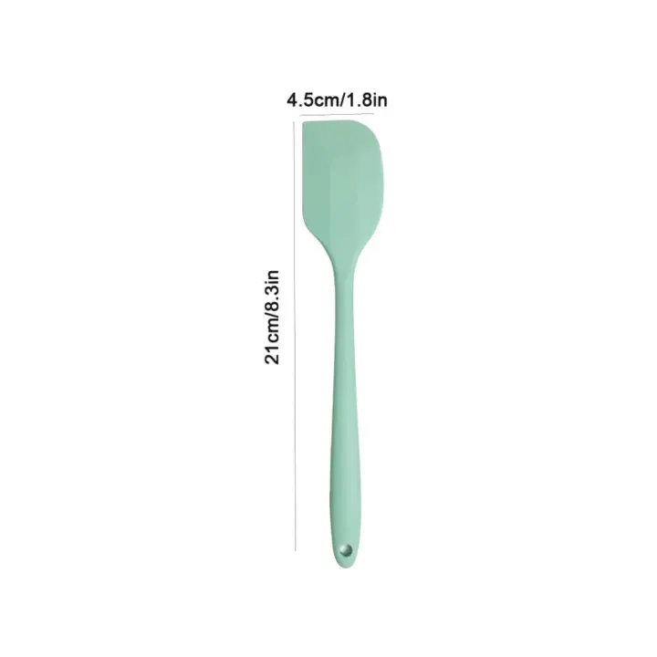 Espátula de crema de silicona Espátula de mantequilla antiadherente Herramientas para hornear de cocina resistentes al calor Herramientas para hornear pasteles de bricolaje - 1