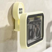 Soporte para teléfono de baño montado en la comparación 360 ° giratorio Punch-Free Shower Phone Box Estantes para teléfonos móviles impermeables a prueba de Niebla - details 4