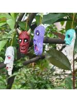 Decoración gótica de Halloween, colgante de vampiro y Diablo, artesanías de resina para fiesta en casa, novedad - details 5