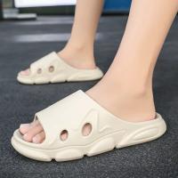 Zapatillas de fondo suave, zapatillas de verano, paso en 2025, nueva mierda hogar, antideslizante, niños, silencioso, interior y exterior, desgaste deportivo - details 2