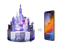 Microworld-rompecabezas 3D de Metal para niñas y adultos, modelo temático de Castillo, caja de música giratoria, juguetes de cumpleaños, regalos de Navidad - details 8