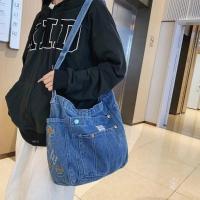 Bolso de Denim Vintage Bolso de Hippie Callejero Retro con Múltiples Bolsillos para Mujeres - details 4