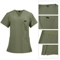 Uniforme médico para quirófano, conjunto de gomas de trabajo para hospital, suministros médicos, traje de cirugía dental para enfermera, ropa de trabajo. - details 11