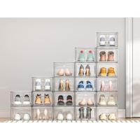 Organizador de Zapatos Cajas Transparentes Apilables de Plástico Paquete de 6 - details 4