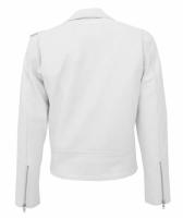 Chaqueta de cuero PU para hombre, abrigo de cuero ajustado a la moda para motocicleta - details 12