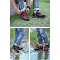 Zapatos De Senderismo Impermeables A La Moda, Zapatillas De Escalada Para Hombre, Zapatillas De Deporte Con Cordones Informales - details 10