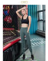 Pantalones Deportivos de Cintura Alta Secado Rápido Material de Nylon Ideal para Yoga y Estiramiento Unisex Made en China - details 8