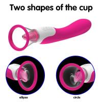 Leten-vibrador para chupar y lamer Vagina para adultos, succión Oral, clítoris, estimulación del pezón, masajeadores, masturbación femenina, juguete sexual erótico - details 5