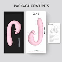 Juguetes sexuales, lengua giratoria lamiendo vibrador retráctil juguetes sexuales femeninos estimulando orgasmos masturbador productos para adultos - details 7