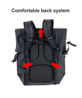 Mochila impermeable de 30l para exteriores, bolsa de aparejos de pesca, Trekking, escalada, surf, kayak, hombro - details 11