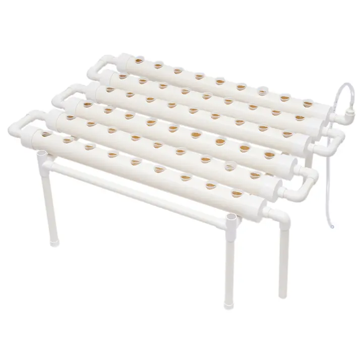 Kit de cultivo hidropónico, Sistema de cultivo hidropónico para plantas vegetales, 54 unidades - 1